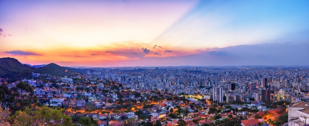 vista panorâmica de Belo Horizonte