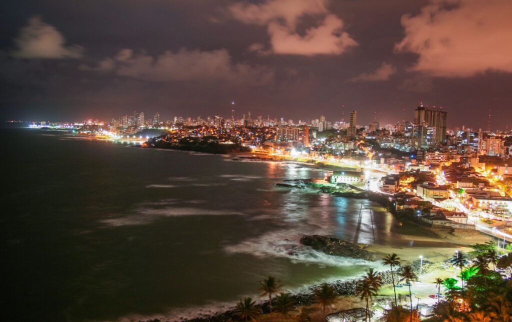 Lugares para ir em Salvador a noite