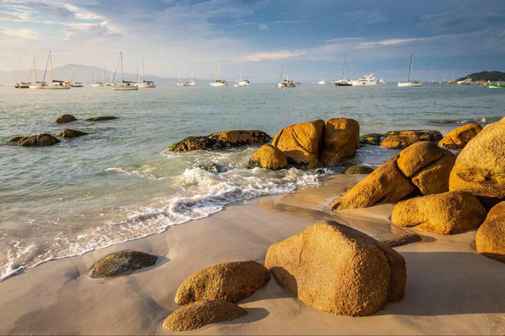 Praia de Jurerê, Florianópolis, SC