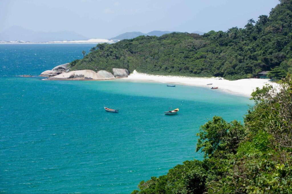 Praia e Ilha do Campeche, Floripa