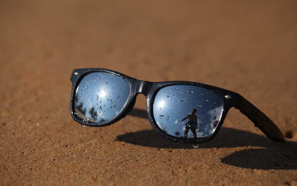 Óculos de Sol para viajar para praia