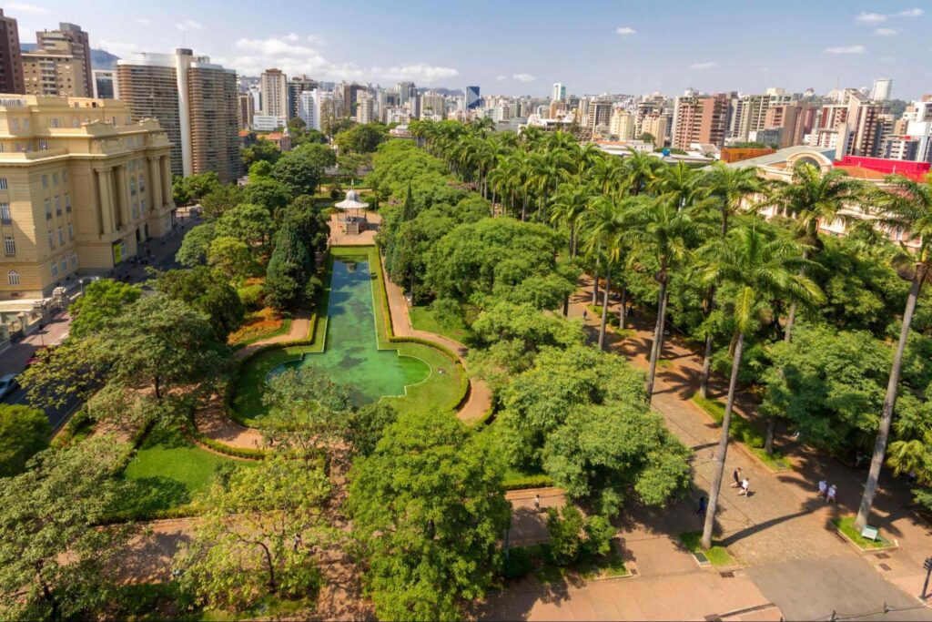 Pontos turísticos de Belo Horizonte - Praça da Liberdade