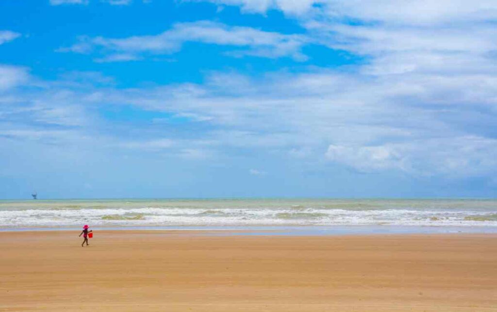 Praia de Atalaia em Sergipe