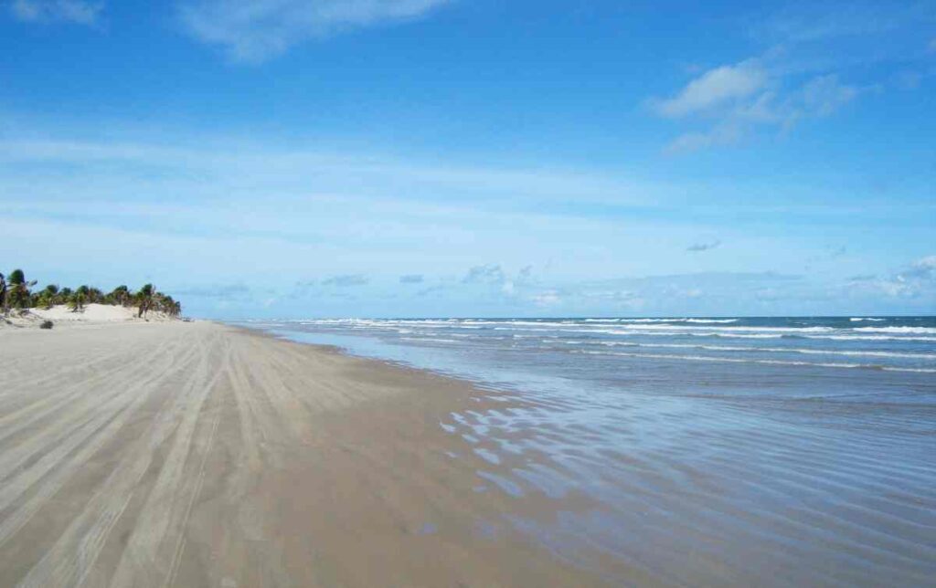 Praia do Saco em Sergipe