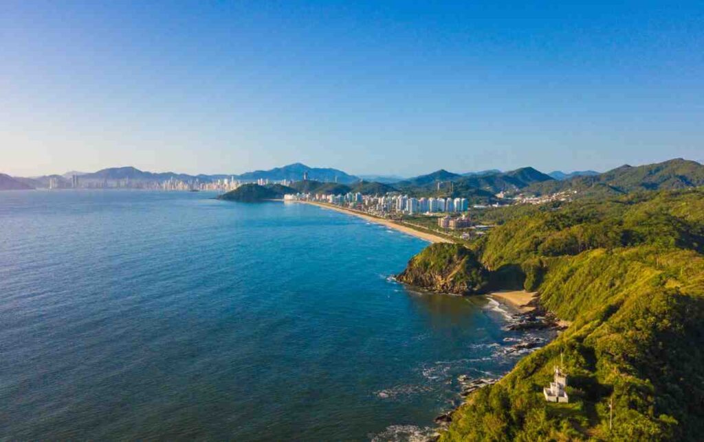 Praia Brava em Florianópolis