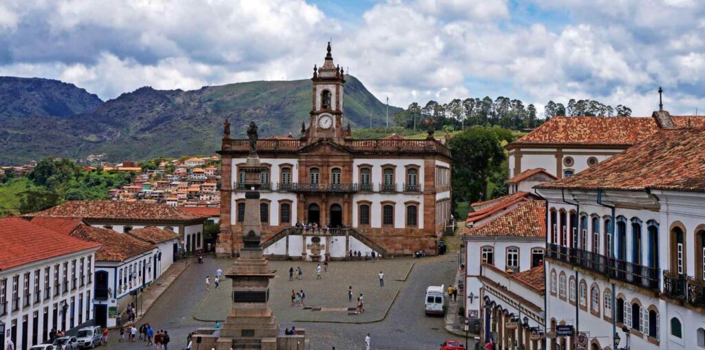 Praça Tiradentes, Ouro Preto. 