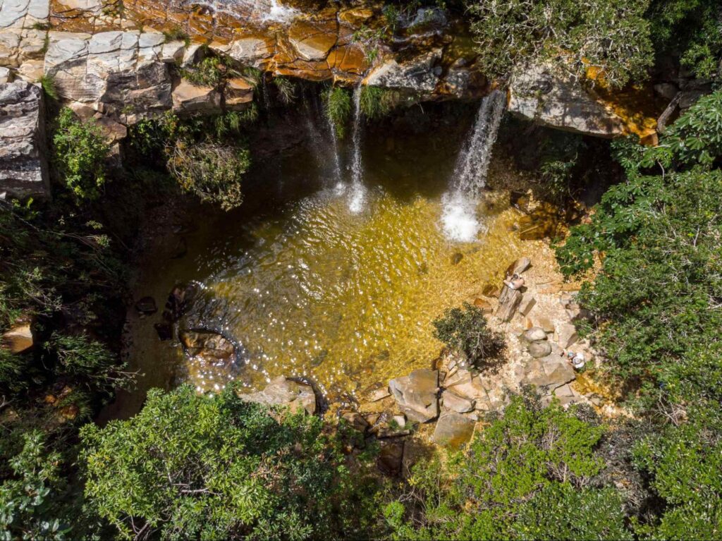 Cachoeira em São Thomé das Letras