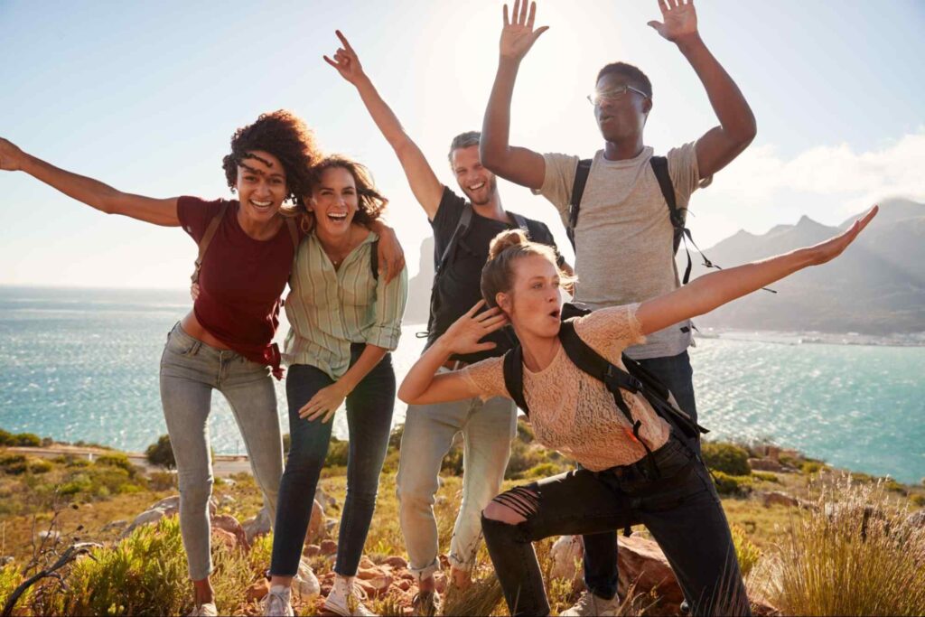 Viajar com amigos