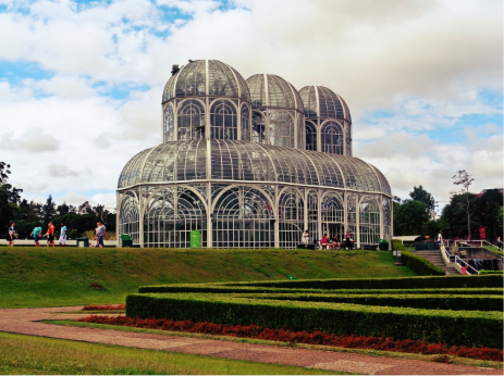 vista aérea jardim curitiba