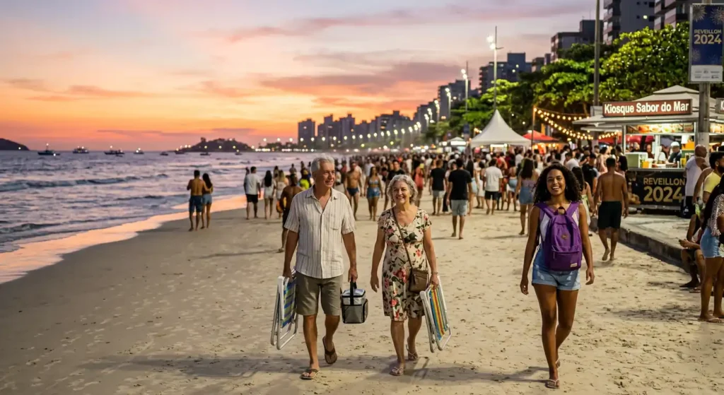 Guarujá no fim de ano: melhores praias, dicas e como chegar de ônibus